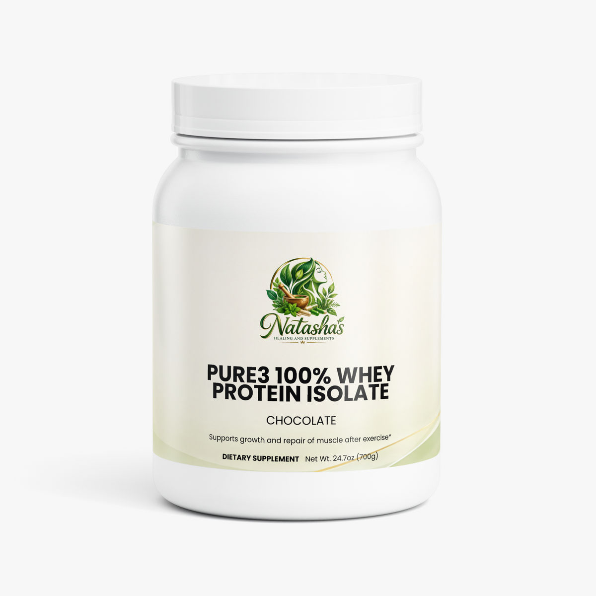 Pure3 100% Whey Protein Isolate (Chocolate)